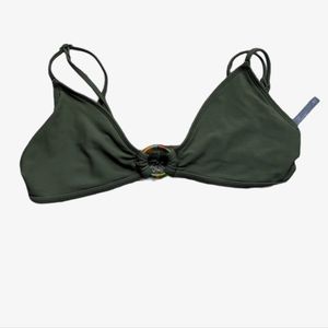 Aerie green bikini top